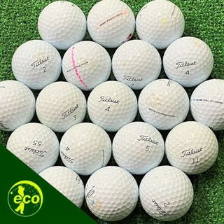 タイトリスト(Titleist)のタイトリスト Pro V1 23年モデル ホワイト ロストボール 30球 B(その他)