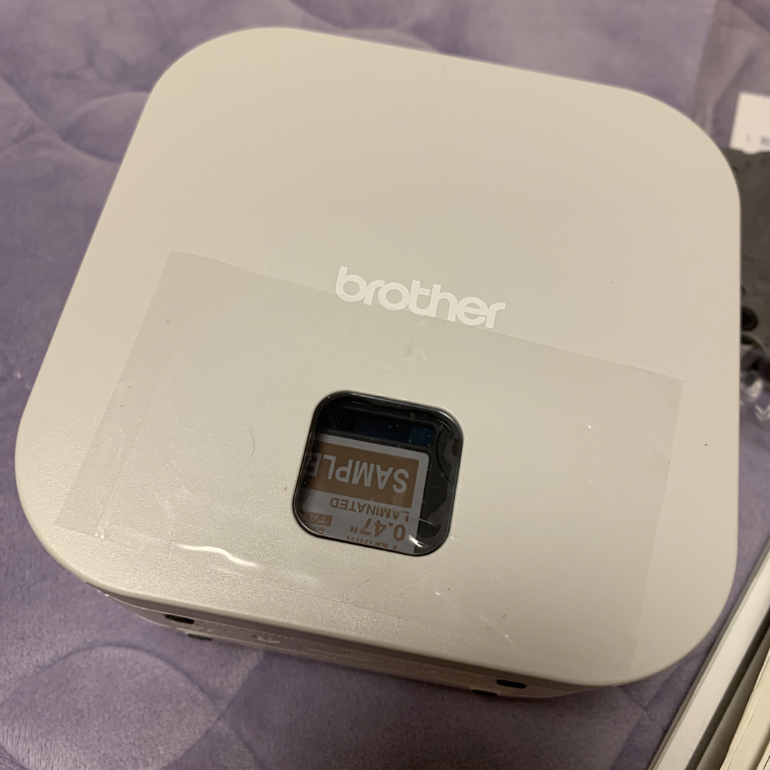 brother(ブラザー)のbrother P-TOUCH CUBE ラベルプリンター PT-P300BT インテリア/住まい/日用品のオフィス用品(OA機器)の商品写真