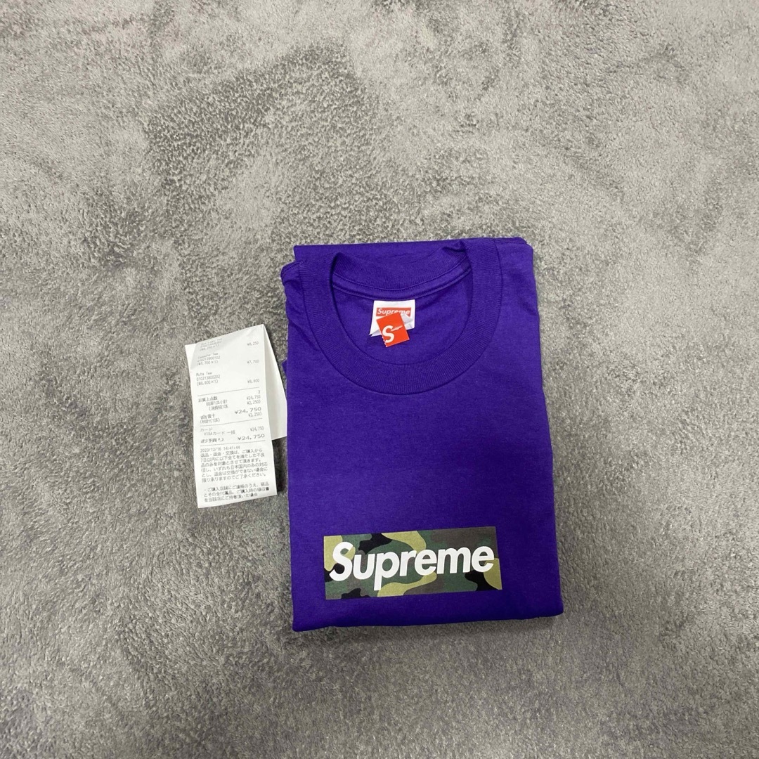 【迅速発送】Supreme  Box Logo Tee  メンズのトップス(Tシャツ/カットソー(半袖/袖なし))の商品写真