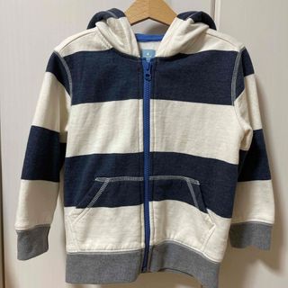 ベビーギャップ(babyGAP)のGAP  パーカー　ボーダー　110(ジャケット/上着)