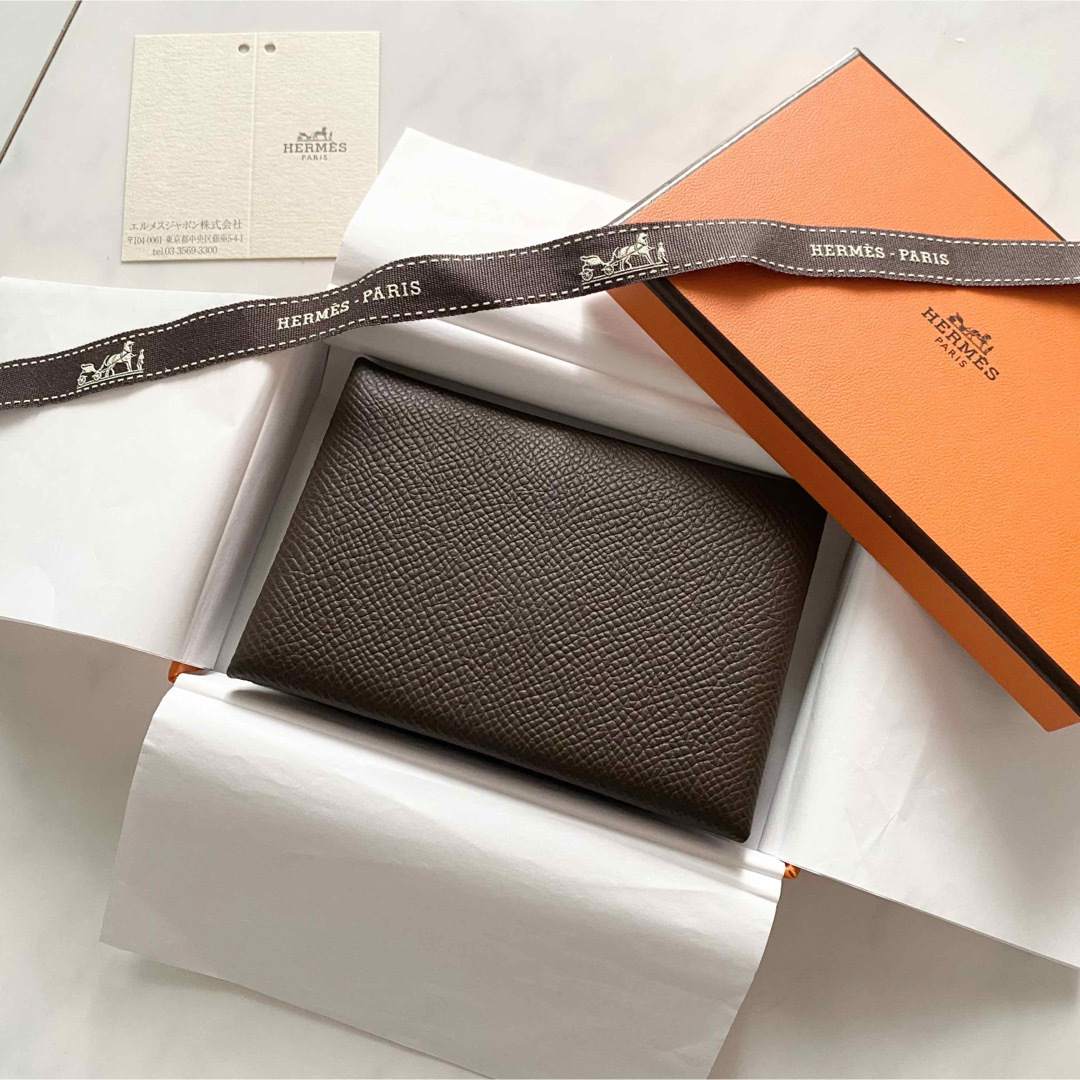 ご専用 新品 エルメス カルヴィデュオ ショコラ B刻印 ご専用 新品 エルメス カルヴィデュオ ショコラ B刻印