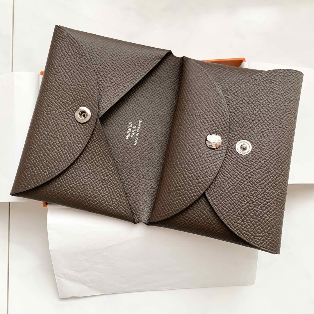 ご専用 新品 エルメス カルヴィデュオ ショコラ B刻印 ご専用 新品 エルメス カルヴィデュオ ショコラ B刻印