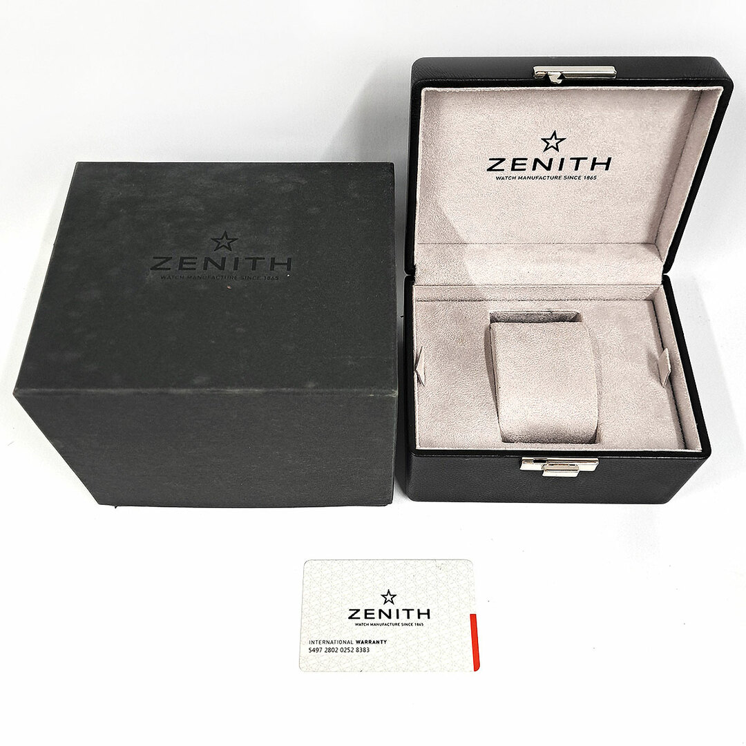 ZENITH(ゼニス)のゼニス エルプリメロ クロノマスター1969 ブティックエディション 03.2042.4061/21.C496 自動巻き ステンレススティール メンズ ZENITH 【中古】 【時計】 メンズの時計(腕時計(アナログ))の商品写真