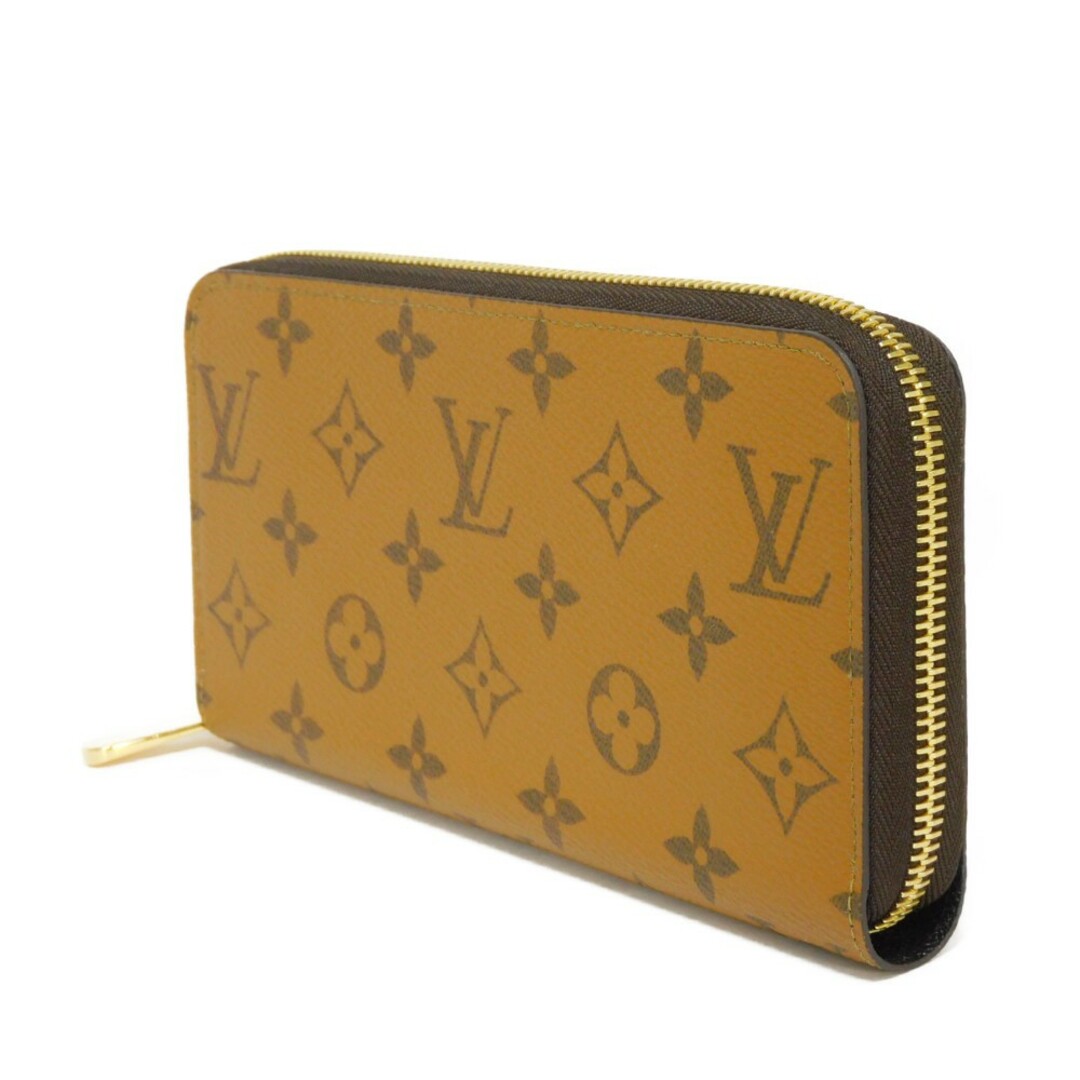 LOUIS VUITTON(ルイヴィトン)のLOUIS VUITTON ルイ・ヴィトン ジッピーウォレット LVロゴ フラワー ベージュ ブラウン ノワール ブラック 新型 ラウンドファスナー ロングウォレット RFID ICチップ モノグラム リバース 長財布 レディースのファッション小物(財布)の商品写真