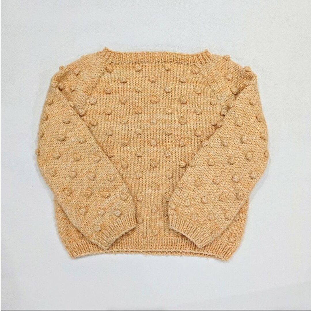 Misha & Puff(ミーシャアンドパフ)の□美品□misha and puff□popcorn sweater□2/3y キッズ/ベビー/マタニティのキッズ服女の子用(90cm~)(ニット)の商品写真