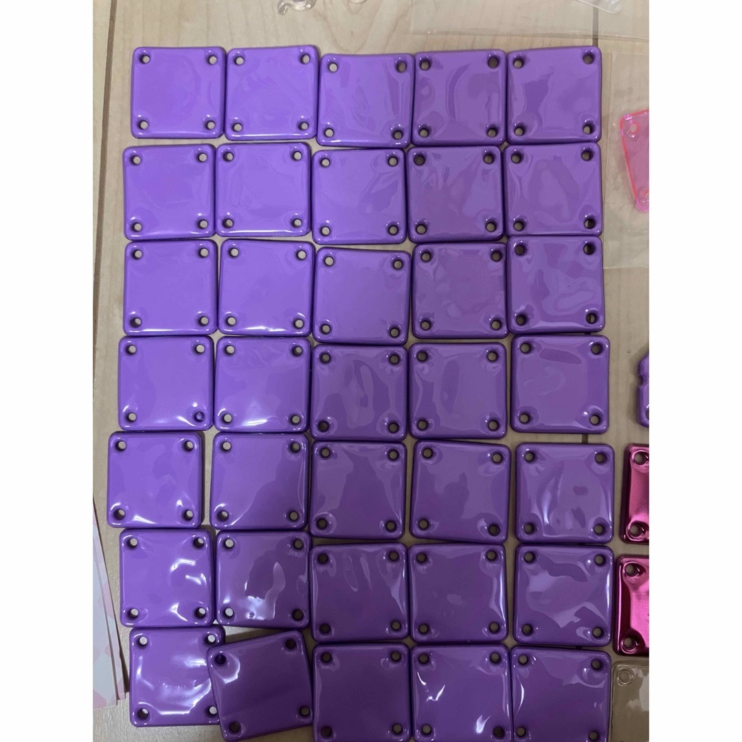 パチェリエ　余りパーツ　紫　パープル キッズ/ベビー/マタニティのおもちゃ(知育玩具)の商品写真
