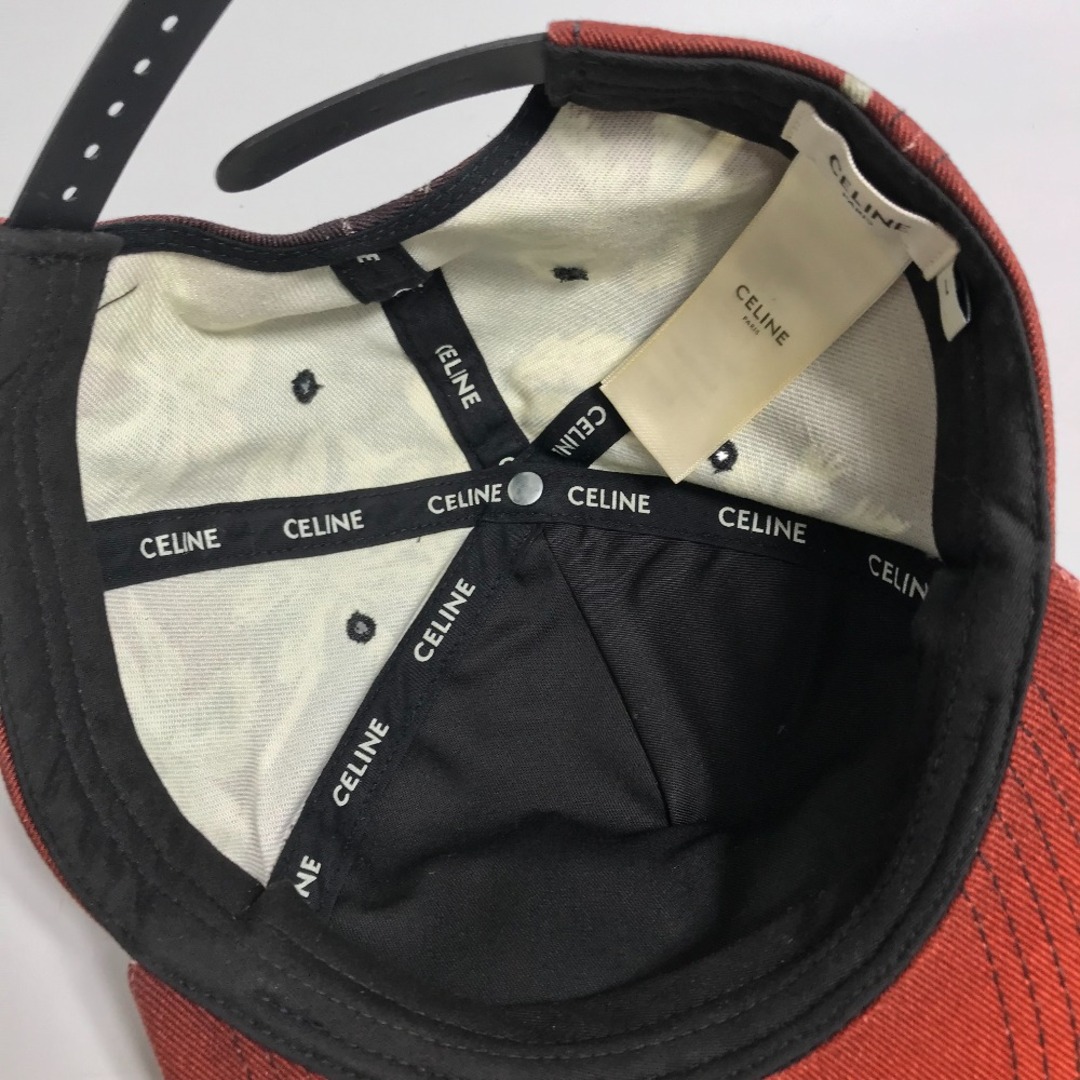 celine(セリーヌ)のセリーヌ CELINE Street Style Cap 2AUU1702Q ロゴ 帽子 キャップ帽 ベースボール キャップ コットン ブラウン系 レディースの帽子(キャップ)の商品写真