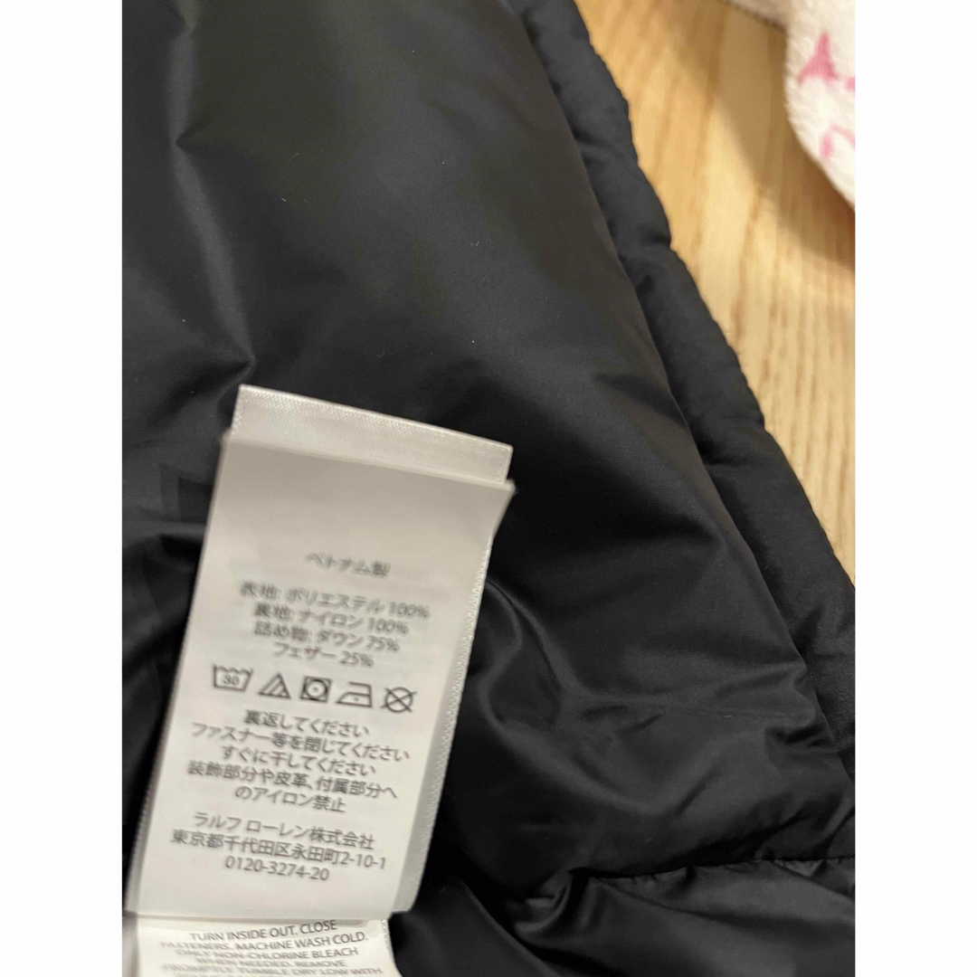 POLO RALPH LAUREN(ポロラルフローレン)の値下げ！！ポロラルフローレンキッズダウン115cm キッズ/ベビー/マタニティのキッズ服男の子用(90cm~)(ジャケット/上着)の商品写真