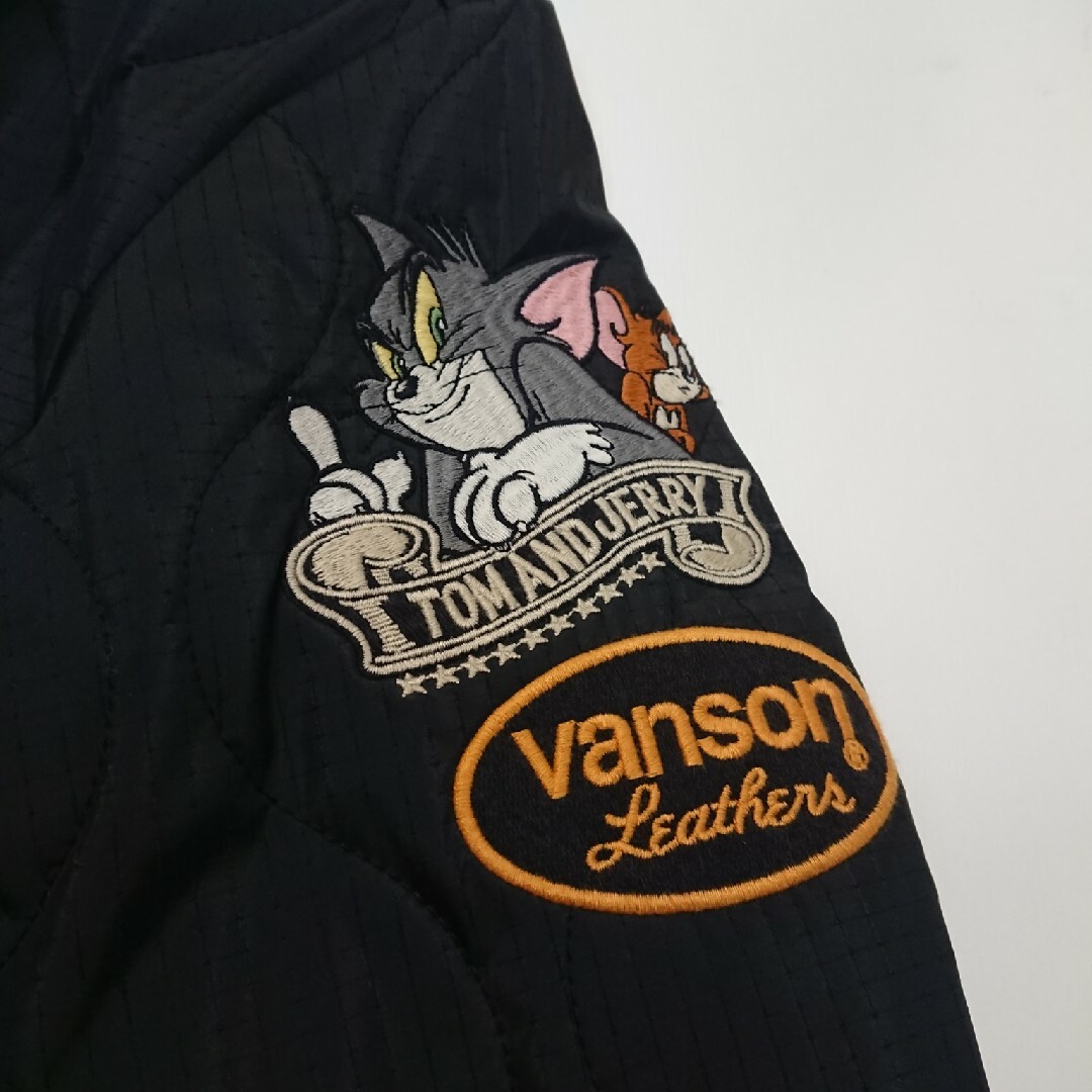 VANSON(バンソン)の新品 バンソン トム&ジェリー キルティング ベトジャン TJV-2033 メンズのジャケット/アウター(スカジャン)の商品写真