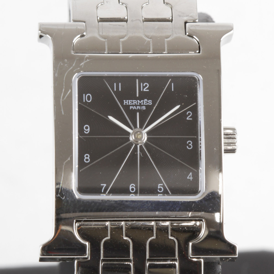 良品『USED』 HERMES  Hウォッチ  HH1.210  腕時計 クォーツ レディース約20mmベルト厚み