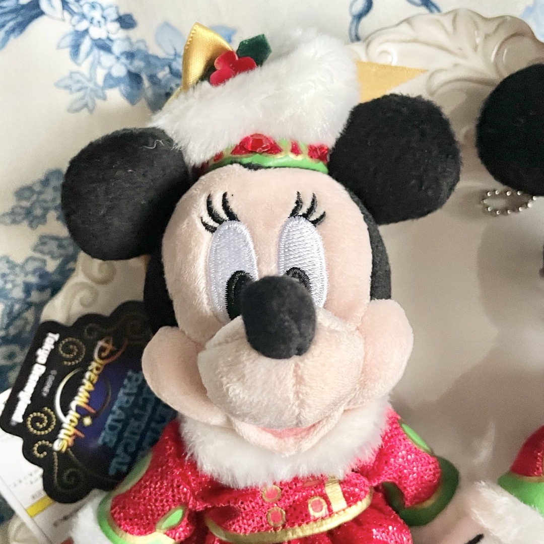 ミッキーマウス - 東京ディズニーランド ミッキー ミニー ぬいぐるみバッジ クリスマスの通販 by ゆずぽんず's shop｜ミッキーマウスならラクマ