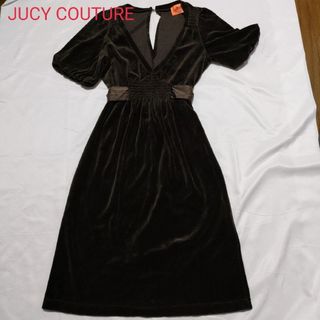 ジューシークチュール(Juicy Couture)のJUCY COUTURE  ジューシークチュール　ワンピース　ベロア(ひざ丈ワンピース)