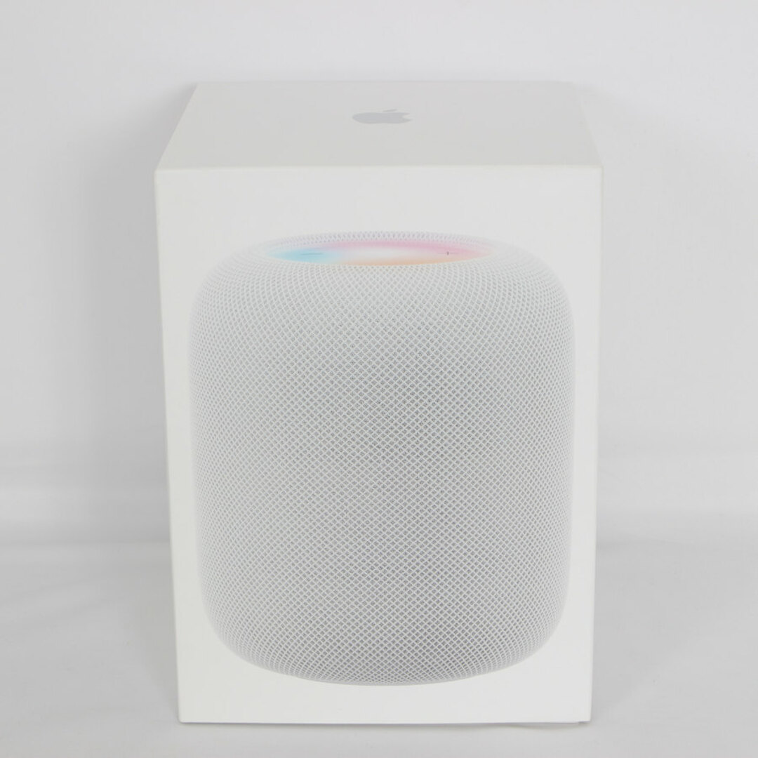 元箱説明書について元箱【美品】Apple HomePod 第2世代 MQJ83J/A ホワイト ホームポッド スマートスピーカー 本体