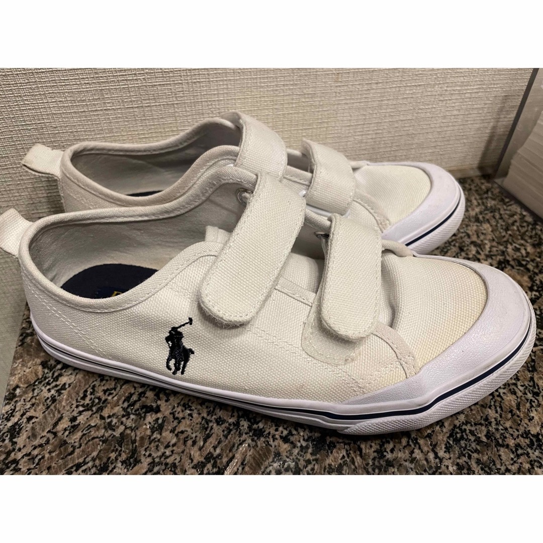 POLO RALPH LAUREN(ポロラルフローレン)のキッズ　ラルフローレン　スニーカー キッズ/ベビー/マタニティのキッズ靴/シューズ(15cm~)(スニーカー)の商品写真