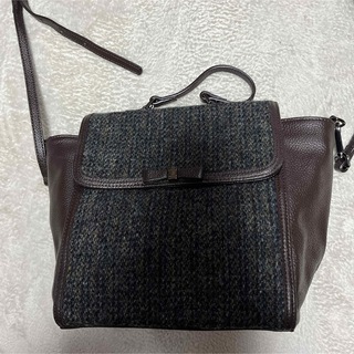 ハリスツイード(Harris Tweed)のHarris Tweed 新品未使用！2way ショルダー バッグ(ショルダーバッグ)