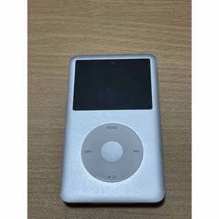 アイポッド(iPod)のiPod classic 160GB (シルバー)充電コード付(ポータブルプレーヤー)
