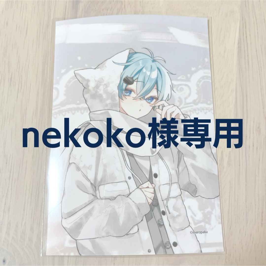 nekoko様専用】めろんぱーかー ファミマ ブロマイドL判 そらねこの通販