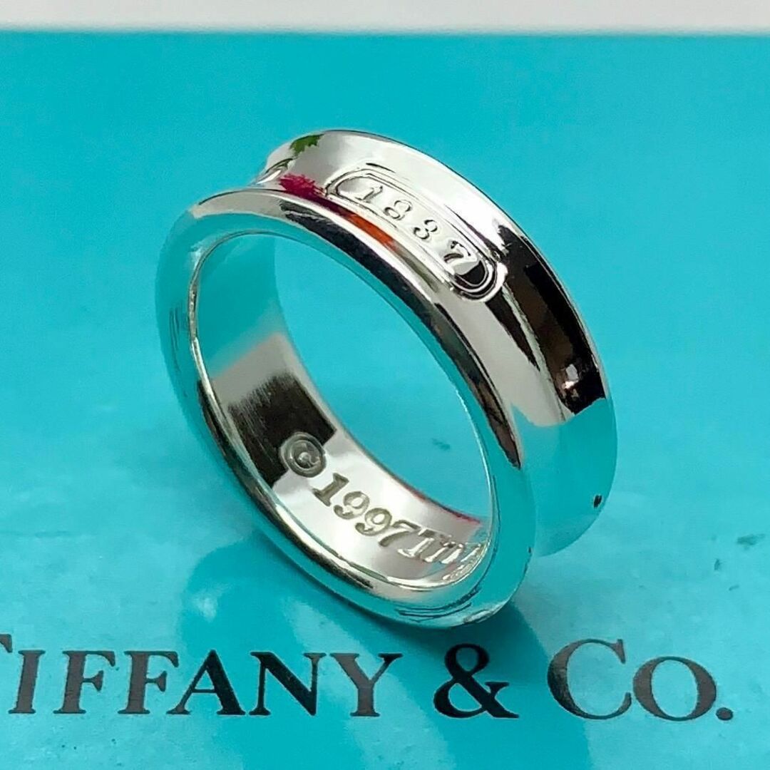 Tiffany & Co. - 617 極美品 ティファニー 1837 ミディアム リング