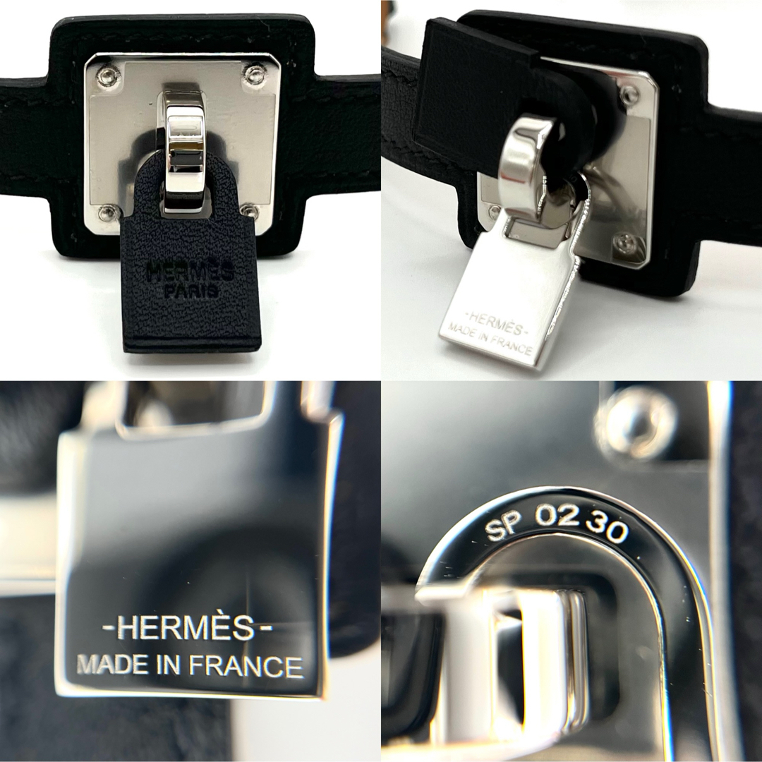 Hermes(エルメス)のエルメス ブレスレット オーケリー ドゥブル トゥール T2 ヴォースイフト レディースのアクセサリー(ブレスレット/バングル)の商品写真