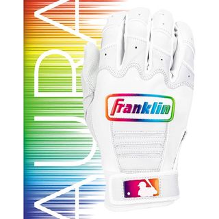 FRANKLYN - Franklin Custom CFX Pro 黄色×紫色 Mサイズ バッテの通販 FRANKLYN - Franklin Custom CFX Pro 黄色×紫色 Mサイズ バッテの通販