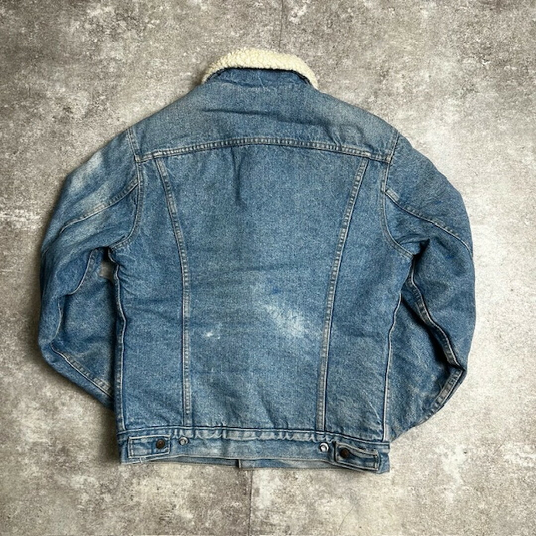 Levi's(リーバイス)の70's～ Levi's 71608 0213 デニムボアジャケット USA製 オレンジタブ メンズのジャケット/アウター(Gジャン/デニムジャケット)の商品写真