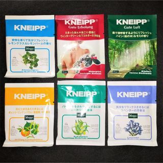 クナイプ(Kneipp)のクナイプ バスソルト 6袋 6種類 入浴剤(入浴剤/バスソルト)