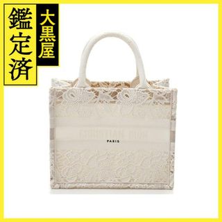 クリスチャンディオール(Christian Dior)のディオール　マクラメレース　ブックトートスモール　キャンバス【471】I(トートバッグ)