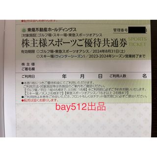 ニセコ グランド ヒラフ他リフト券割引 東急不動産 株主優待券(スキー場)