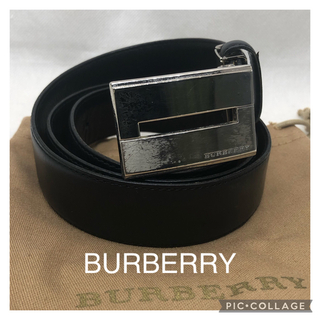 バーバリー(BURBERRY)のBURBERRYバーバリー　ユニセックス　レザーベルト　保存袋付き(ベルト)