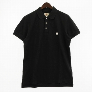 ブルックスブラザース(Brooks Brothers)のブルックスブラザーズ タグ付き コットンピケ ポロシャツ 半袖 ブラック M(ポロシャツ)