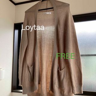 サマンサモスモス(SM2)の【Loytaa】ロユタ 長袖 レディース カーディガン FREEサイズ(カーディガン)