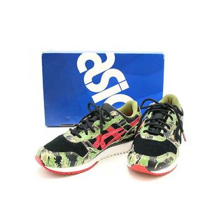 アシックス(asics)のASICS Tiger アシックス タイガー ATMOS別注 GEL-LYTE 3 ローカットスニーカー グリーン 24.5cm HK724(スニーカー)