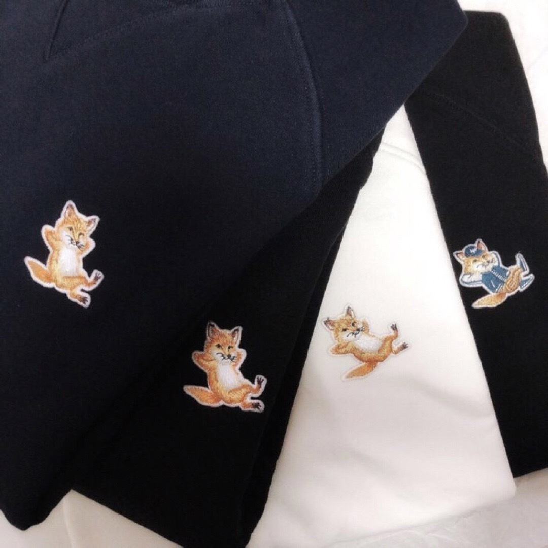 MAISON KITSUNE'(メゾンキツネ)のメゾン キツネ チラックスFOX パッチ ユニセックス サイズ スウェットシャツ メンズのトップス(スウェット)の商品写真