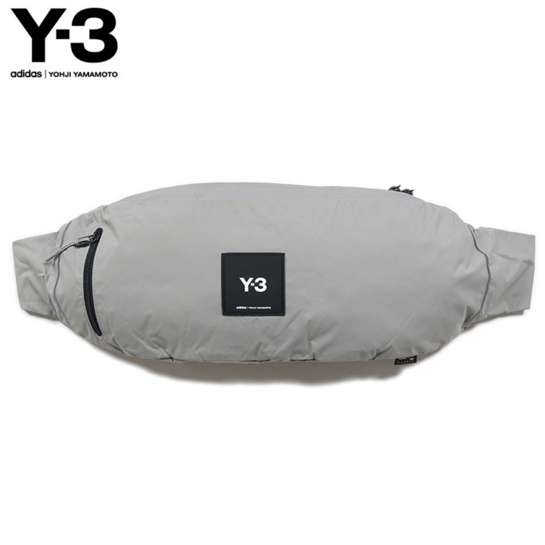 新品未使用品　Y-3 ワイスリー　ショルダーバッグ　メッセンジャーバッグ　グレーモード