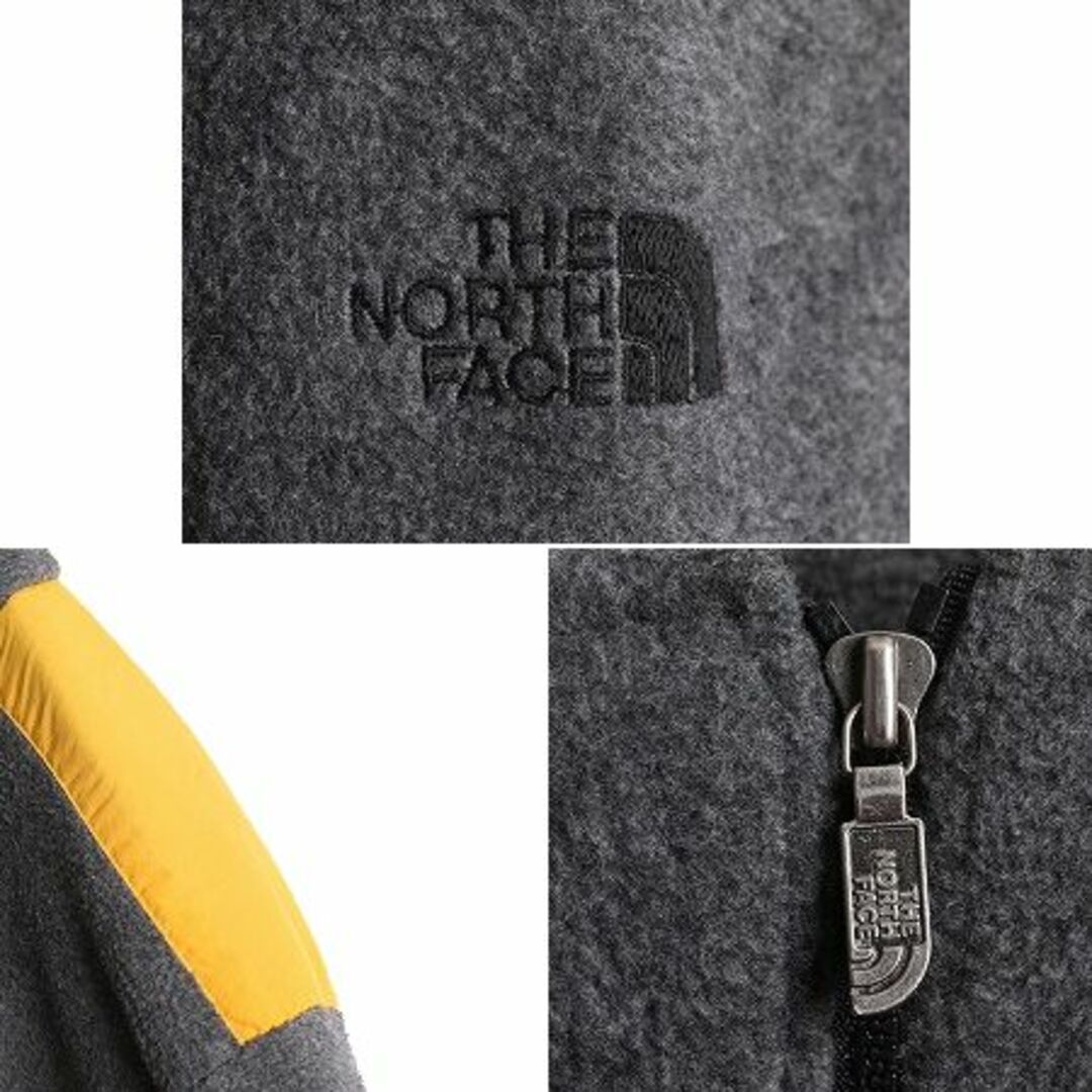 THE NORTH FACE(ザノースフェイス)の90s USA製 ノースフェイス フリース ジャケット メンズ L 小さめ M 程 古着 90年代 オールド The North Face アウトドア ナイロン ブルゾン メンズのジャケット/アウター(ブルゾン)の商品写真