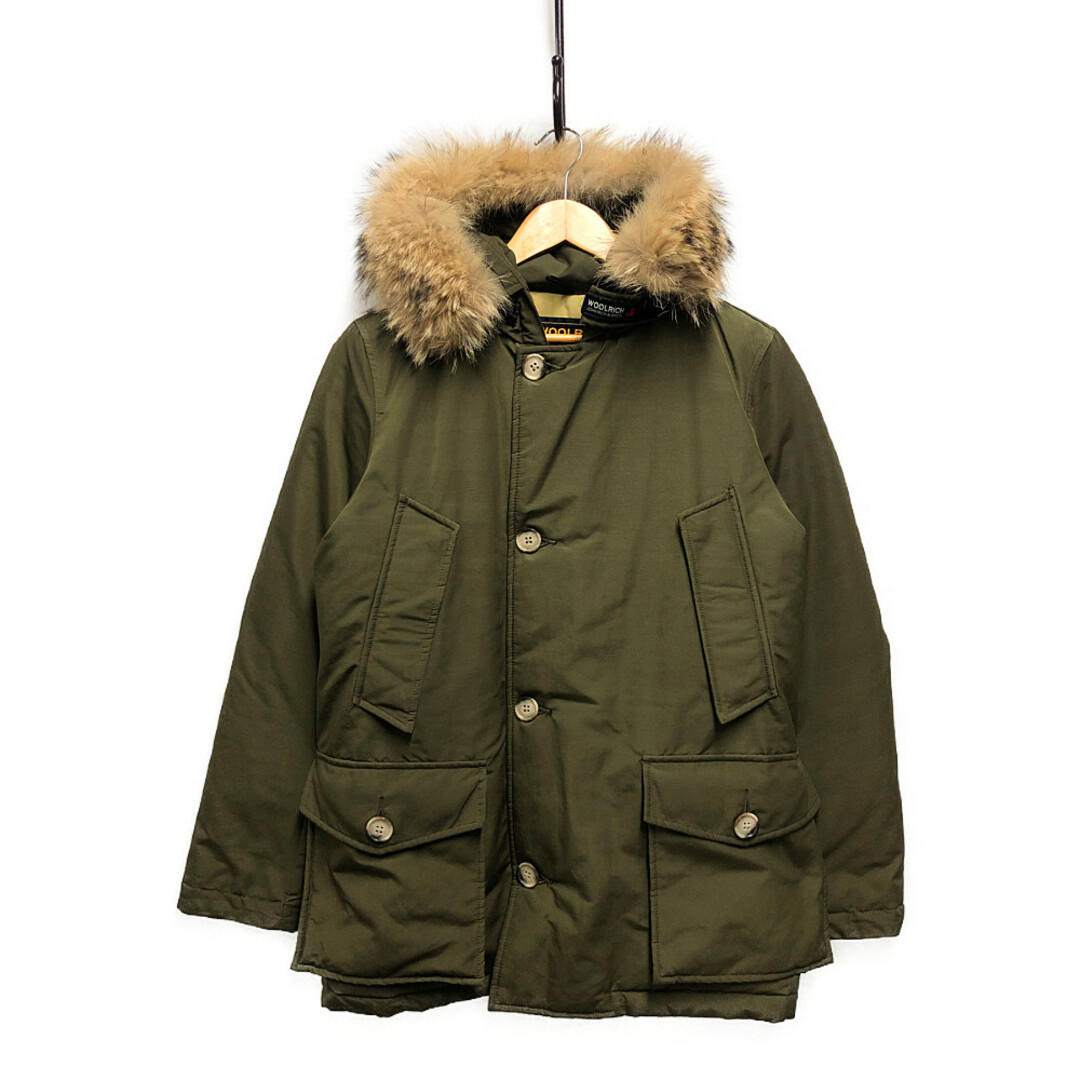 WOOLRICH WOOLEN MILLS ウールリッチウーレンミルズ 品番 1202039 ARCTIC  PARKA アークティック パーカ カーキ サイズXS 正規品 / 32987約52cm袖丈