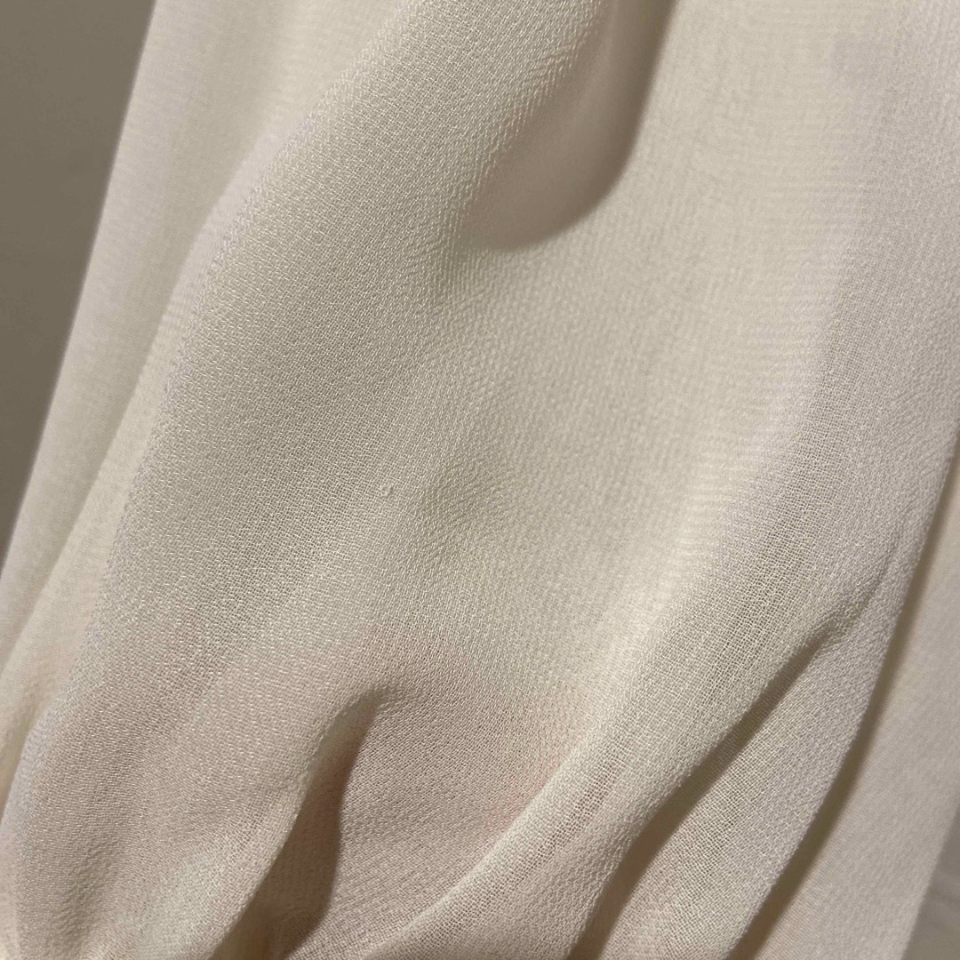 M'S GRACY(エムズグレイシー)のエムズグレイシー 袖シフォン・袖口リボンニット レディースのトップス(ニット/セーター)の商品写真