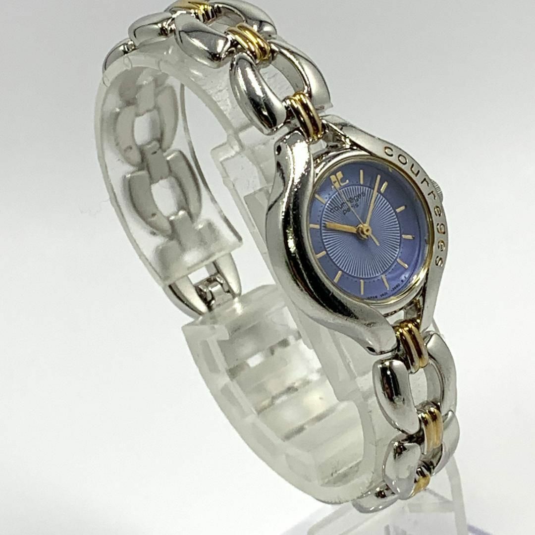 CLAYGE（Tada）(クレージュ)の183 courreges クレージュ paris レディース 時計 電池交換済 レディースのファッション小物(腕時計)の商品写真