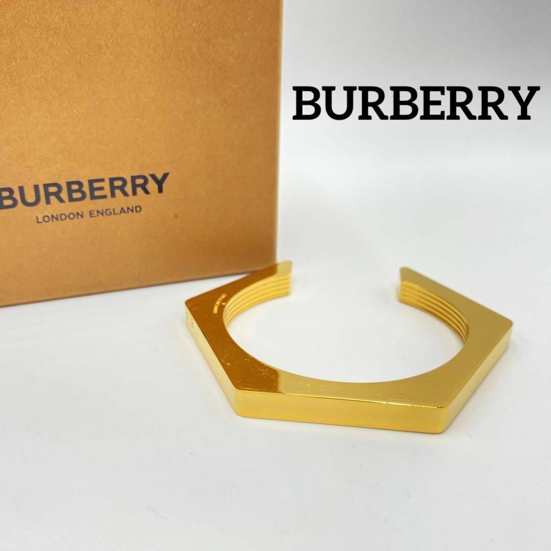 BURBERRY(バーバリー)の『BURBERRY』バーバリー ボルトバングル ブレスレット / ゴールド レディースのアクセサリー(ブレスレット/バングル)の商品写真