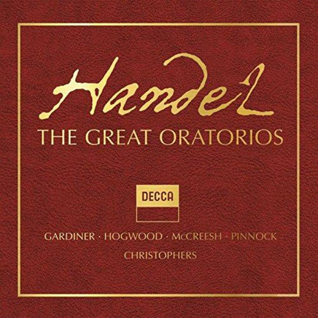 エンタメ/ホビー【CD】Handel: the Great Oratorios／Handel, G.F./ヘンデル