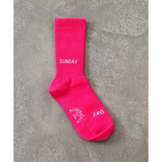 ジャーナルスタンダード(JOURNAL STANDARD)の luxe SUNDAY  ROSTER SOX ネオンカラー (ソックス)