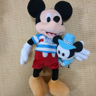 ディズニー(Disney)のパリ　ディズニーランド　ミッキー　ぬいぐるみ　ちょっこりさん(キャラクターグッズ)