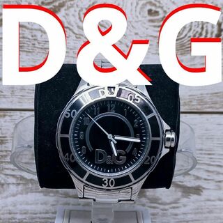 ドルチェアンドガッバーナ(DOLCE&GABBANA)の動作品　ドルチェ＆ガッバーナ　腕時計　ドルガバ　D&G　シルバー　定価11万円(腕時計(アナログ))