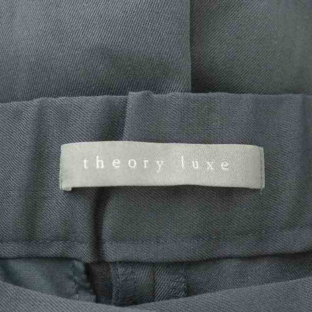 Theory luxe(セオリーリュクス)のセオリーリュクス 22AW センタープレスパンツ スラックス 38 M グレー レディースのパンツ(その他)の商品写真