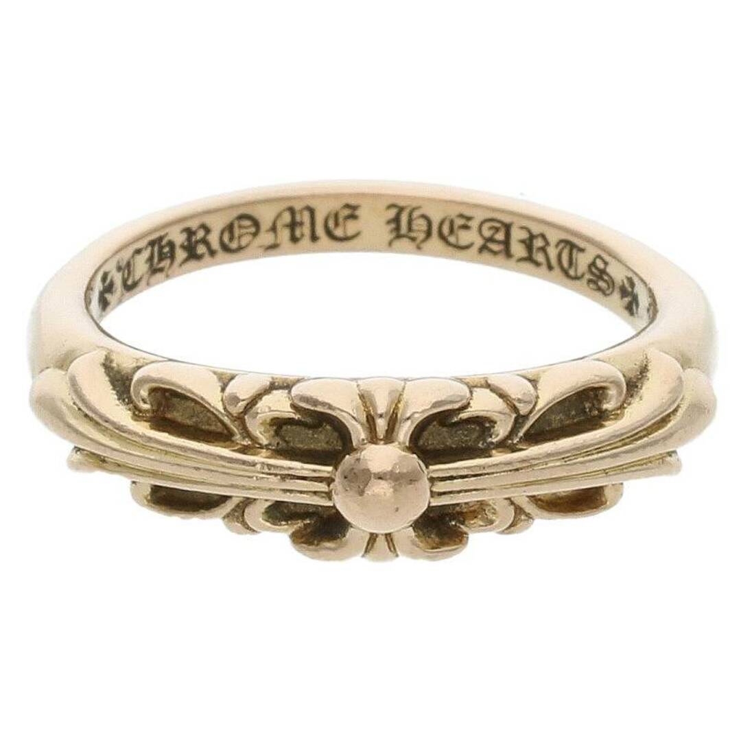 Chrome Hearts(クロムハーツ)のクロムハーツ  22K BABYCLSC/ベイビークラシックフローラルクロス ゴールドリング メンズ 17.5号 メンズのアクセサリー(リング(指輪))の商品写真