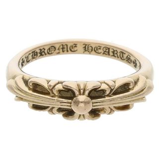 クロムハーツ(Chrome Hearts)のクロムハーツ  22K BABYCLSC/ベイビークラシックフローラルクロス ゴールドリング メンズ 17.5号(リング(指輪))