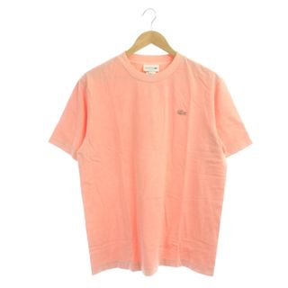 ラコステ(LACOSTE)のラコステ ボディーサイズピグメントTシャツ カットソー 半袖 ワニワッペン M(Tシャツ/カットソー(半袖/袖なし))