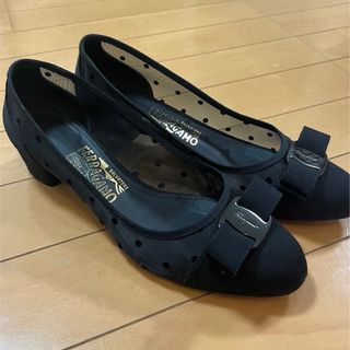 フェラガモ(Ferragamo)のフェラガモ レースパンプス(ハイヒール/パンプス)