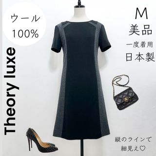 セオリーリュクス(Theory luxe)の【Theory luxe】セオリーリュクス M ワンピース モード モノトーン(ひざ丈ワンピース)