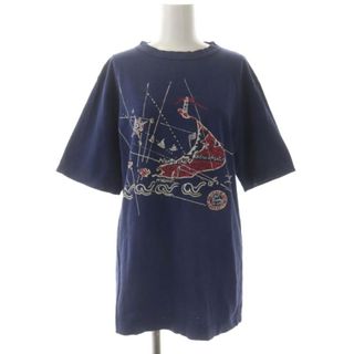 アザー(other)の45R 45星Tシャツ 半袖 プルオーバー イラスト 青 ブルー(Tシャツ(半袖/袖なし))